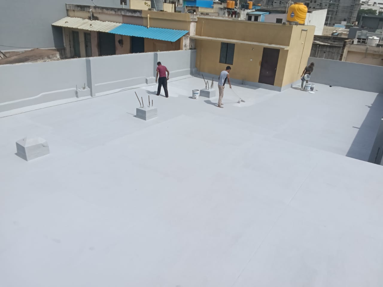 Room and terrace waterproofing